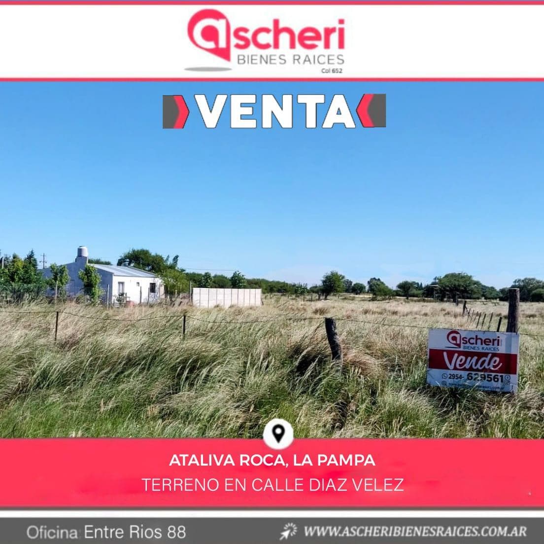 Terreno en Ataliva Roca - 1