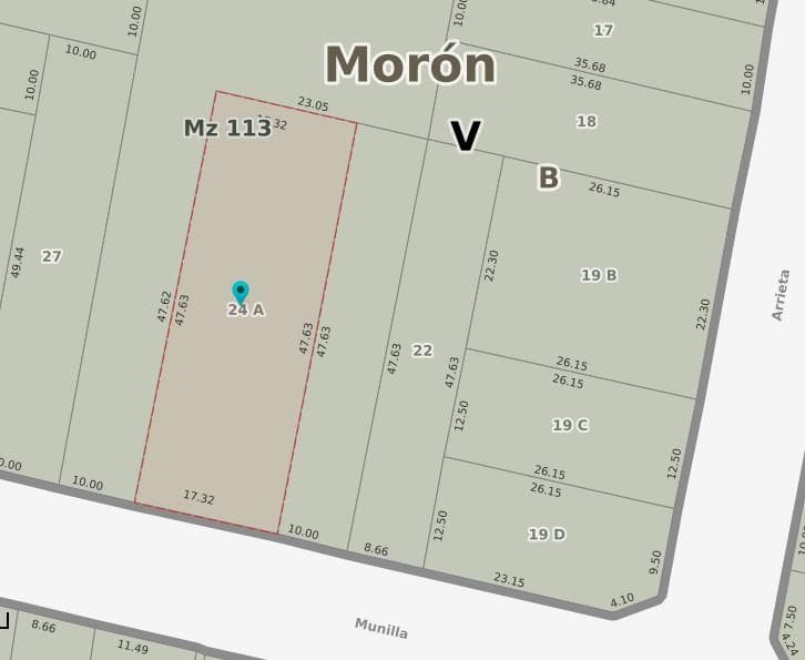 Terreno en venta Castelar Norte - 1