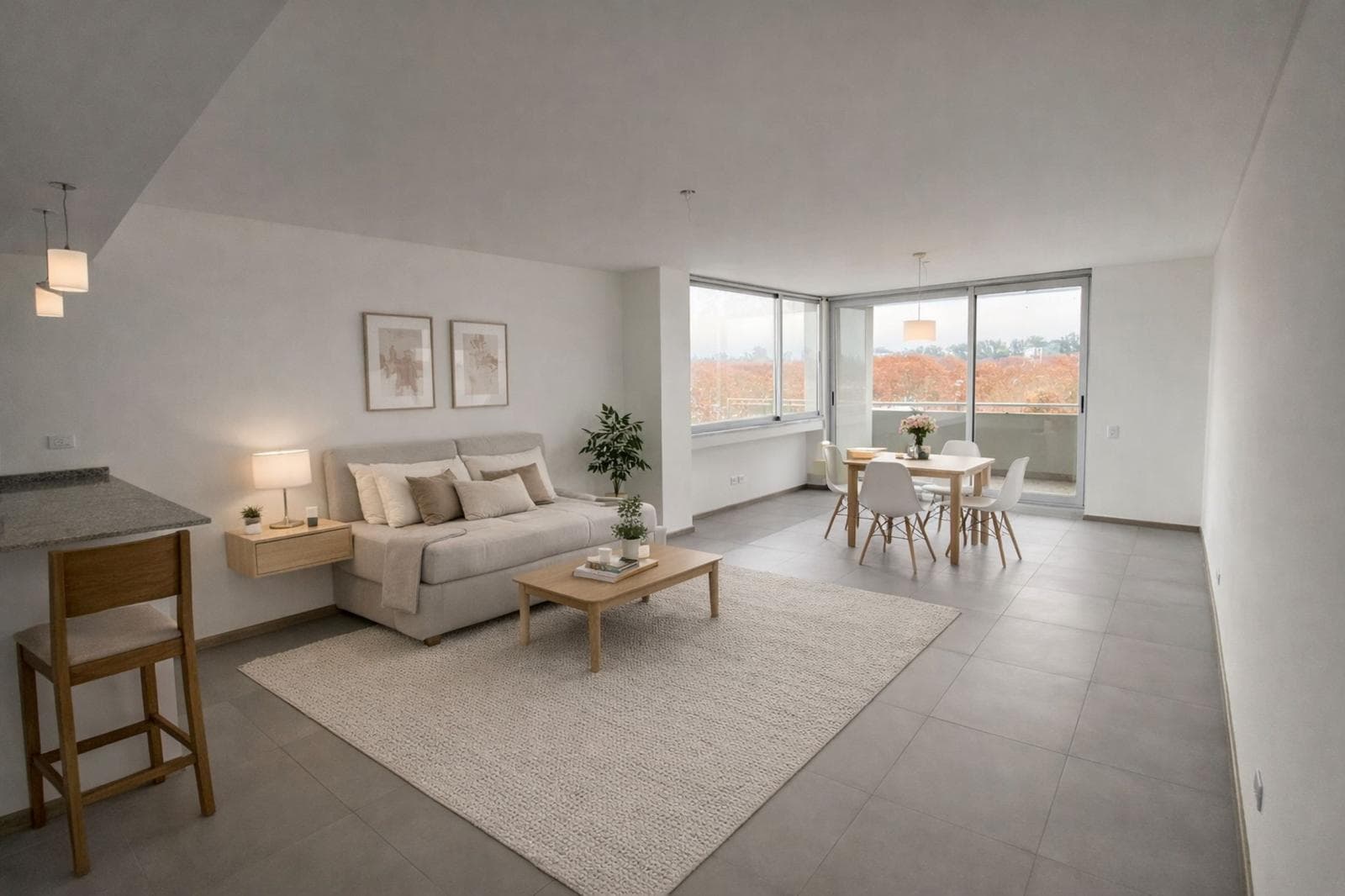 Venta departamento de 2 dormitorios, balcón con parrillero en Granadero Baigorria - 1