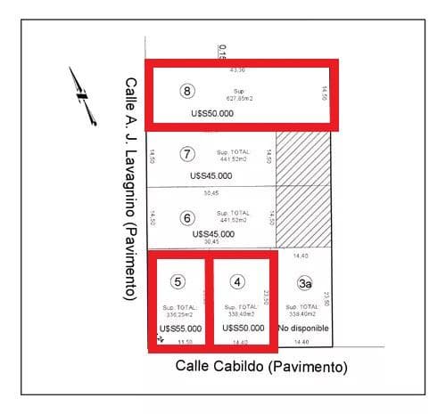 Terreno en venta - 627Mts2 - Garín - 1