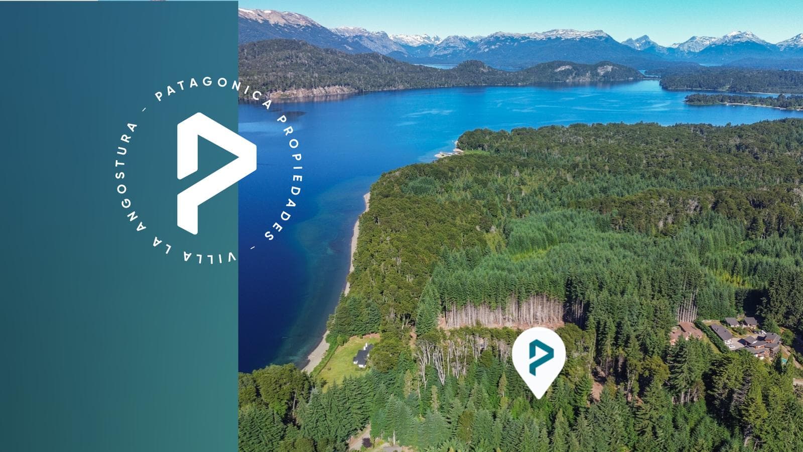 VENTA LOTE DE 1.430 M2 PENÍNSULA DE MANZANO, A 50M DE LA PLAYA - VILLA LA ANGOSTURA - 1