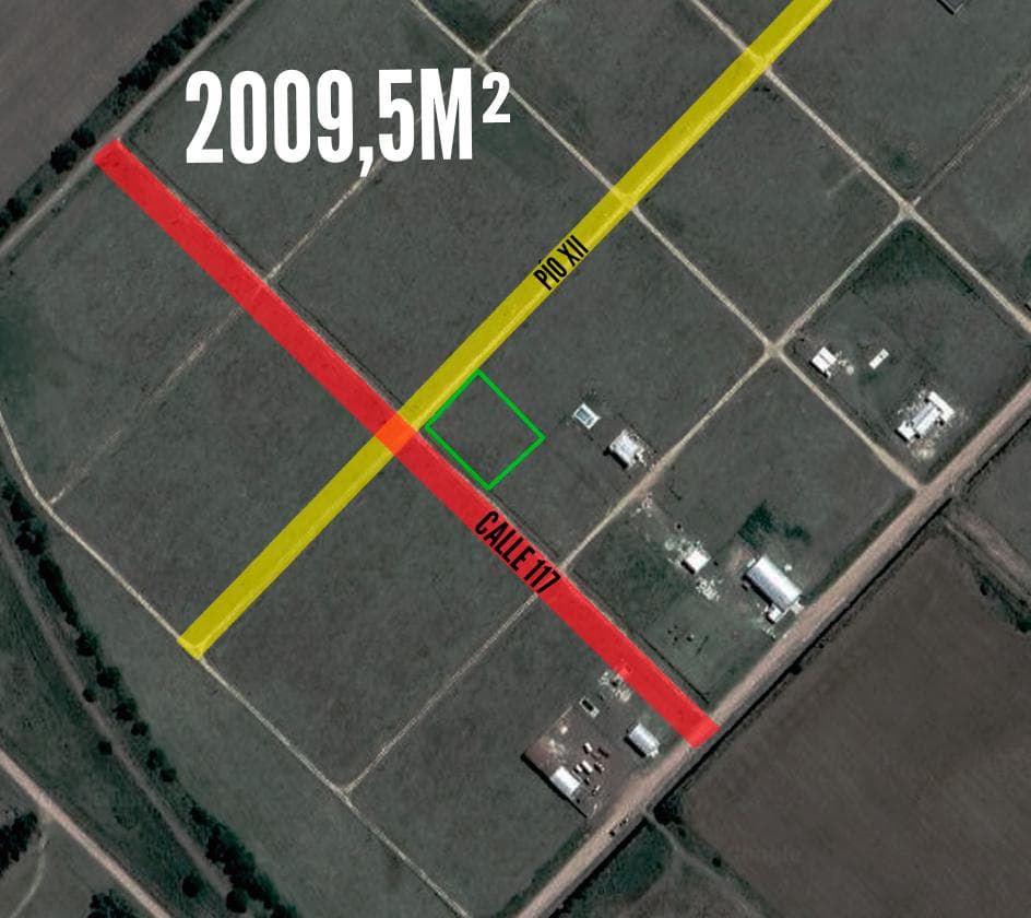 Terreno en venta - 2009.5Mts2 - Bolivar - 1