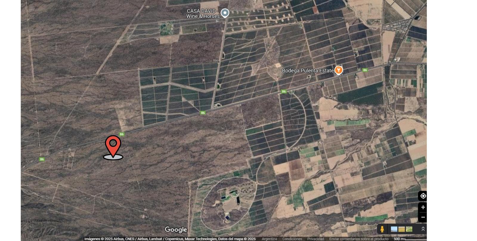 VENTA CAMPO DE 95 HA RUTA N°86 - 1