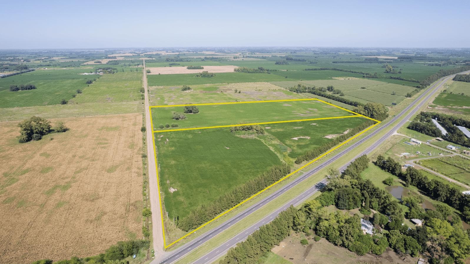 Campo 22ha sobre autopista San Andres de Giles - 1