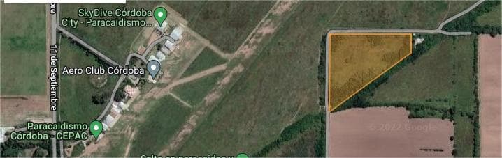 VENDO Campo 2,9 Hectáreas, Coronel Olmedo, zona del Aero Club Córdoba - 1