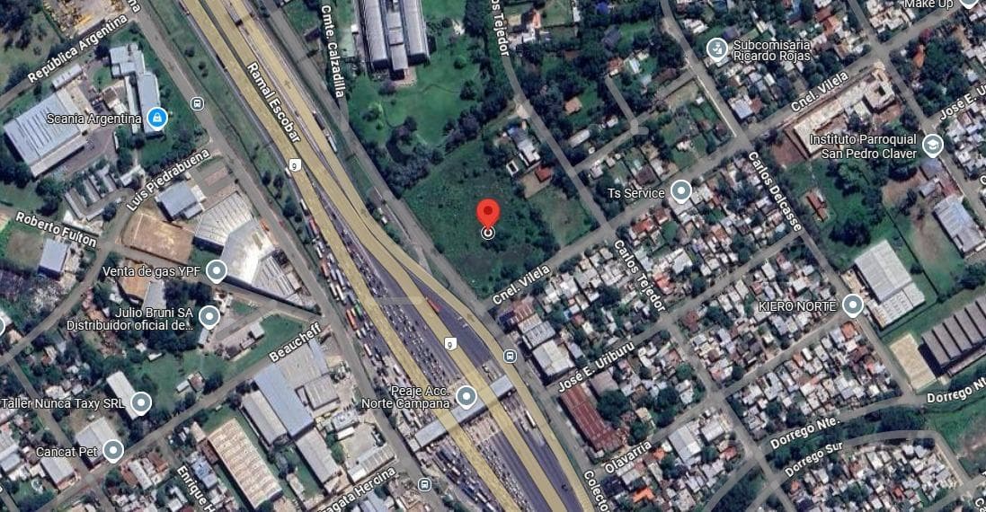 LOTE SOBRE PANAMERICANA, RUTA 9, KM 34, GRAL PACHECO, EL TALAR. PJE HENRY FORD TIGRE.- - 1