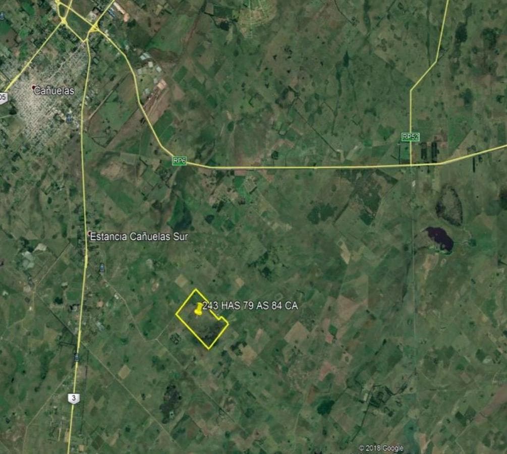 VENTA - Campo de 244 Hectáreas en Cañuelas, Ideal para Ganadería y Agricultura - 1