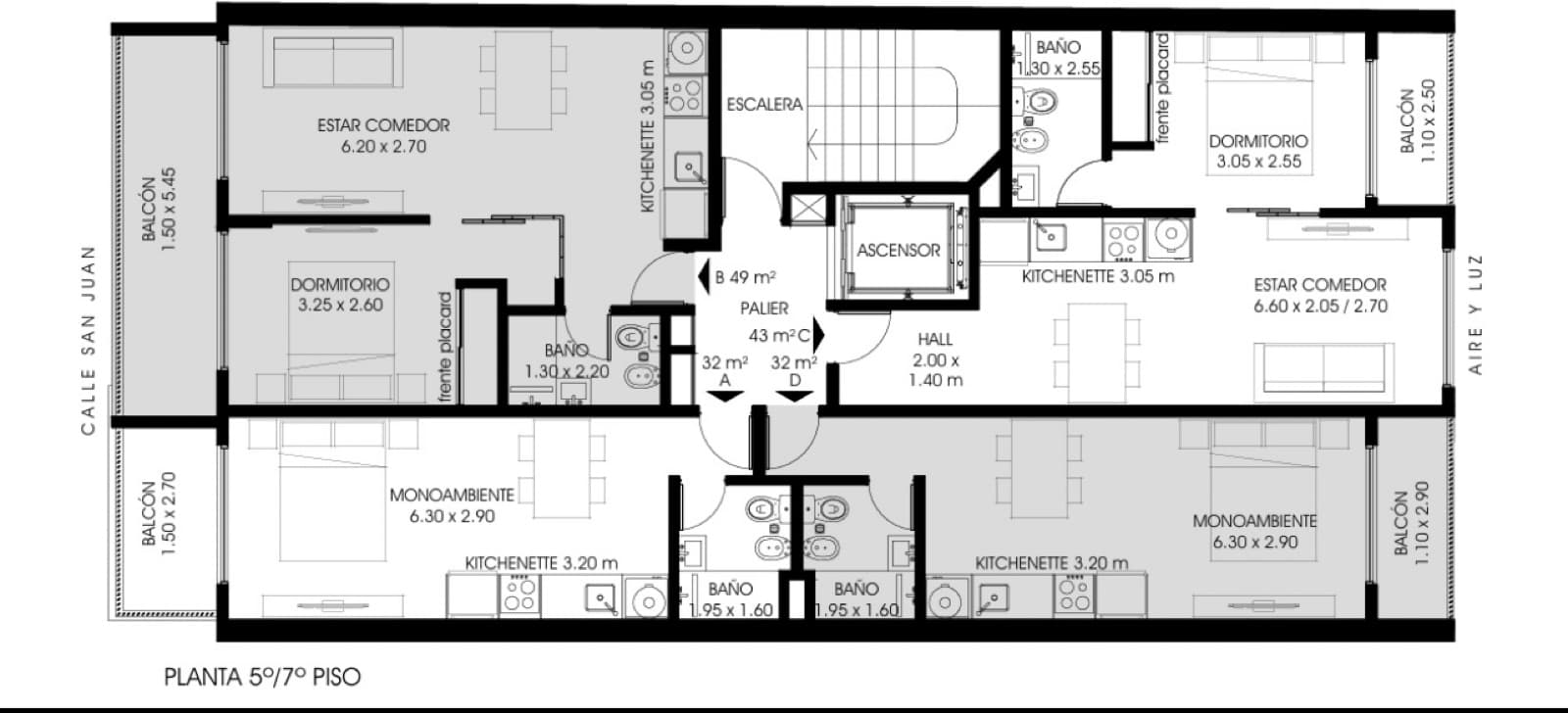 Monoambiente - Emprendimiento OPORTUNIDAD - 1