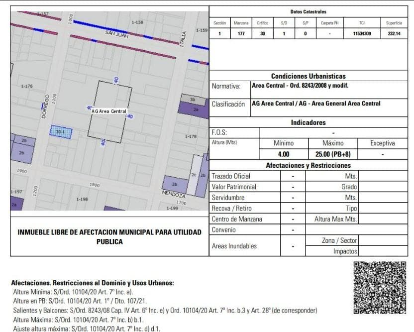 Terreno en VENTA ideal para desarrollo Inmobiliario - Lourdes, Rosario - 1