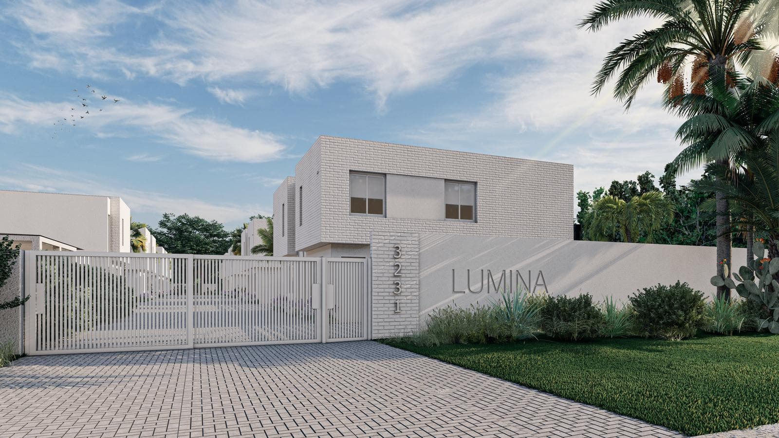 Venta casa Funes condominio 3 dormitorios piscina Lumina - 1