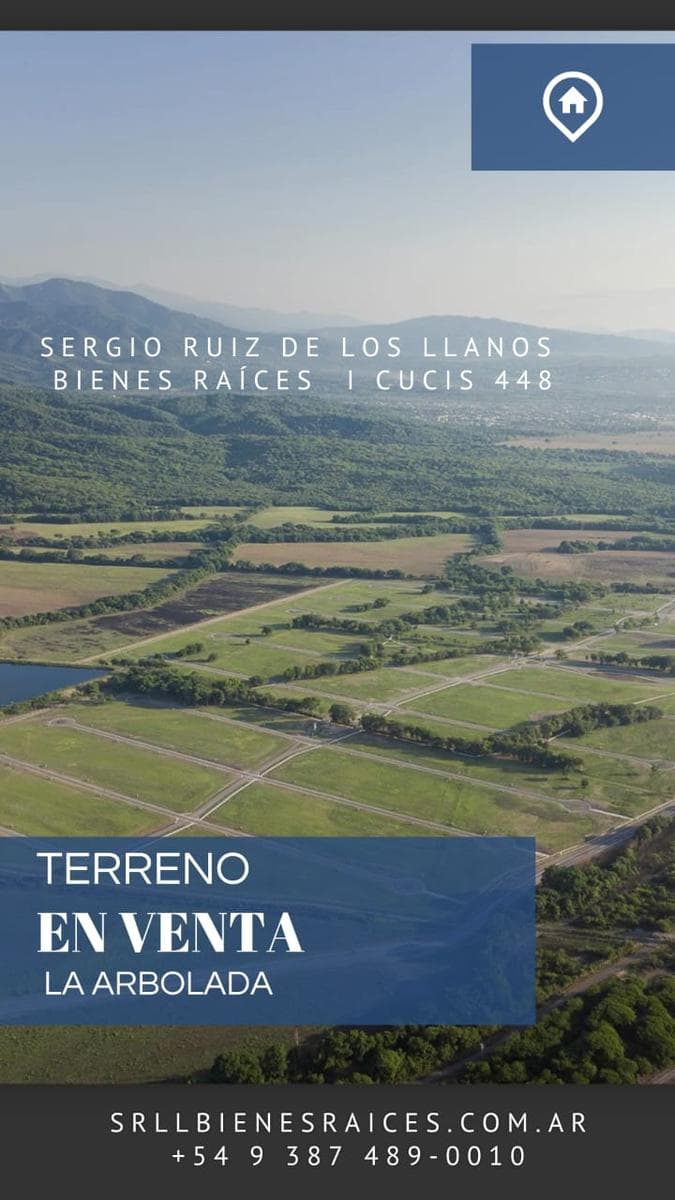 Terreno en venta Loteo La Arbolada. Lote 274 - 1