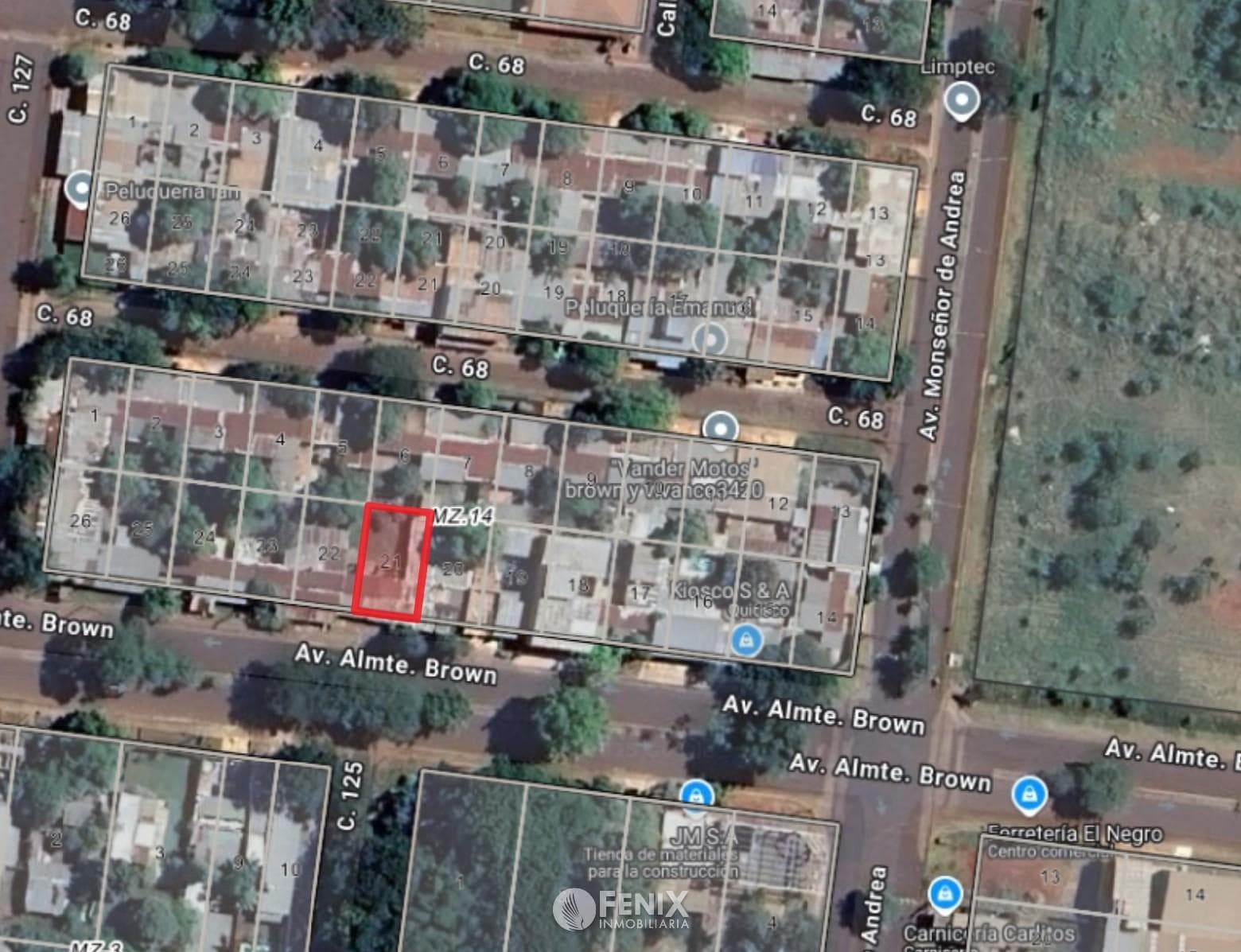 TF767 - TERRENO EN VENTA - AV. ALMTE. BROWN CASI MONSEÑOR DE ANDREA - 1