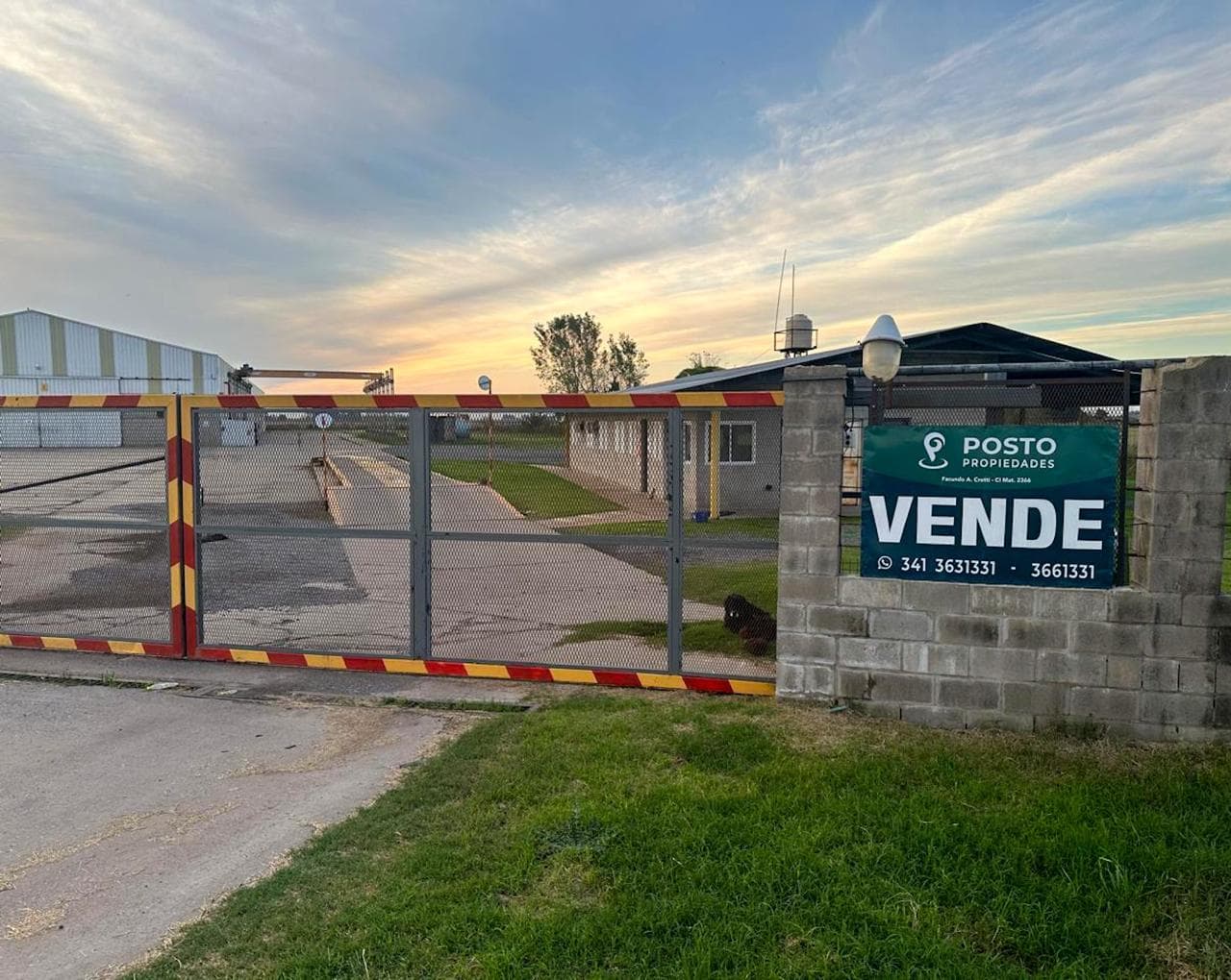 NAVE INDUSTRIAL SOBRE RUTA A012 - 1