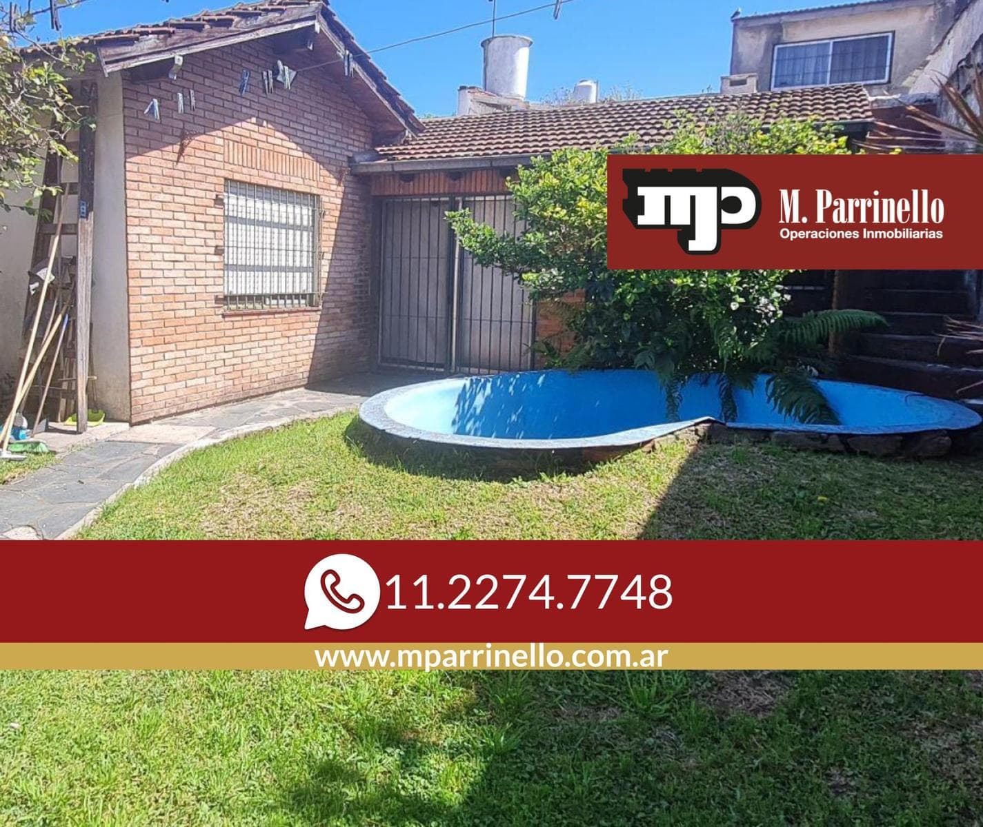 Lote con dos viviendas, jardín y cochera en Florida Oeste- En Venta - 1