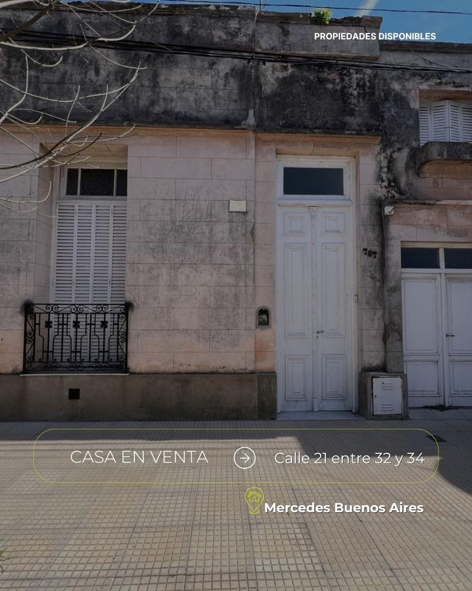 Casa antigua en venta en excelente ubicación y un hermoso patio - 1