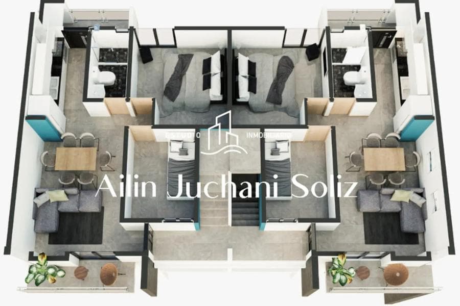 Departamento 3 ambientes en Nueva Atlantis - 1