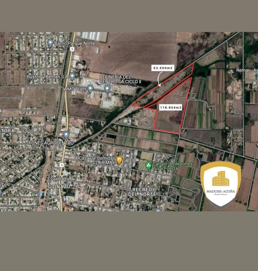 apto loteo Guiñazu Fraccion de tierra 180.000M2 - 1