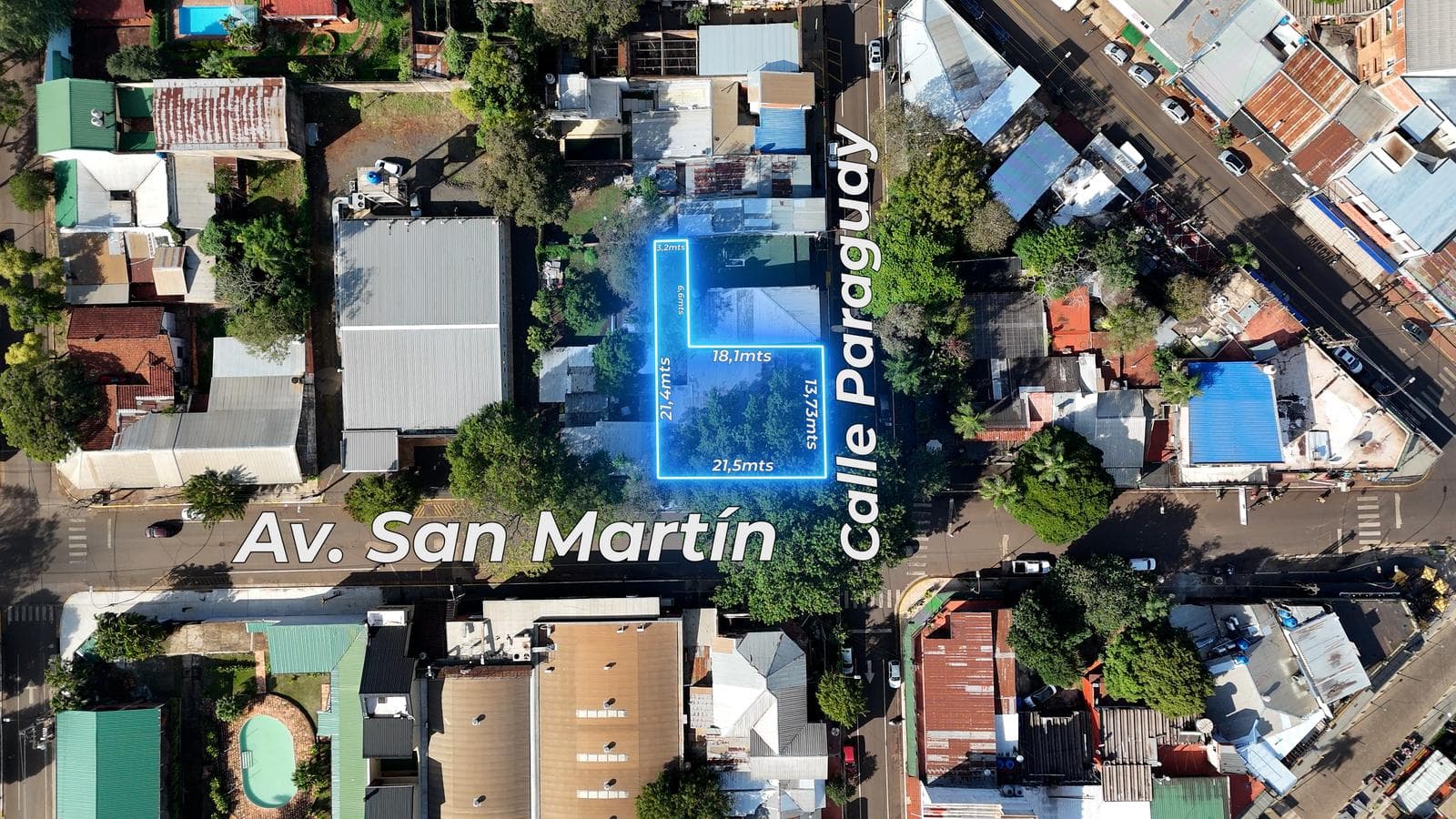 Espectacular Terreno en el centro de Puerto Iguazu - 1