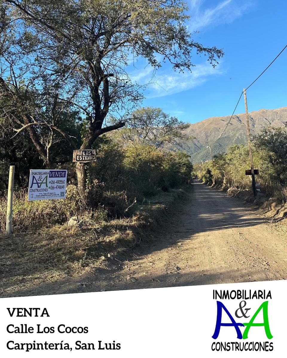 Terreno en venta en Carpintería, San Luis - 1