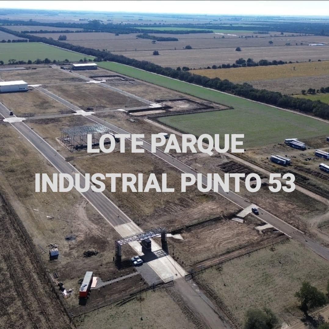 SE VENDE LOTE PARQUE INDUSTRIAL PUNTO 53 - 1