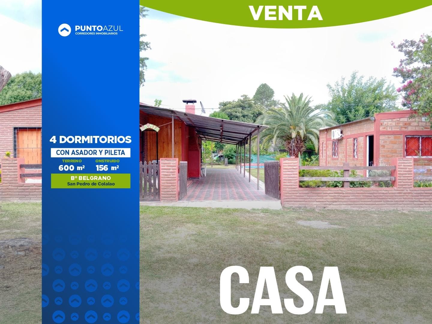 Casa en VENTA/4 DORMITORIOS/2 BAÑOS - 1