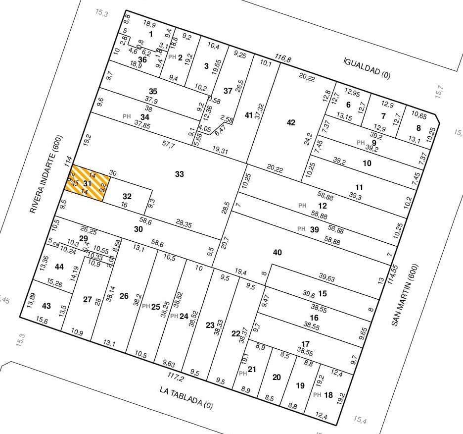Terreno en Venta Centro de Ciudad de Córdoba. - 2