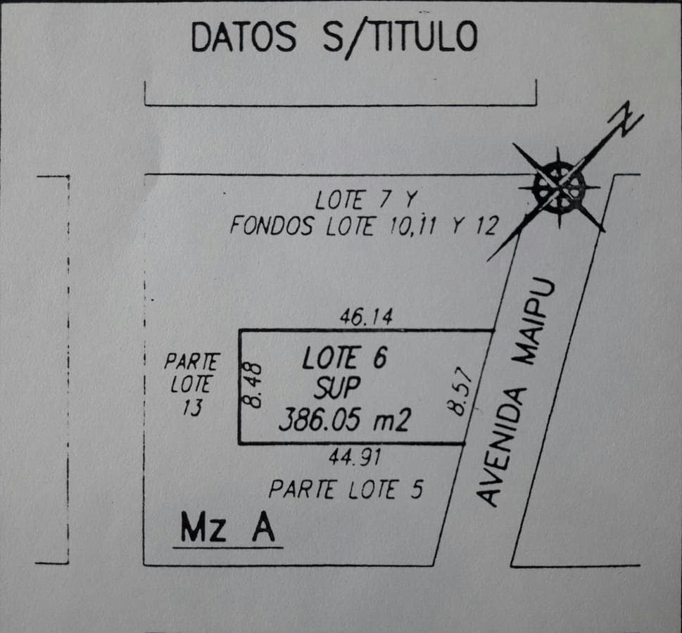 Venta Lote - Vicente Lopez - Ideal desarrollador - 1