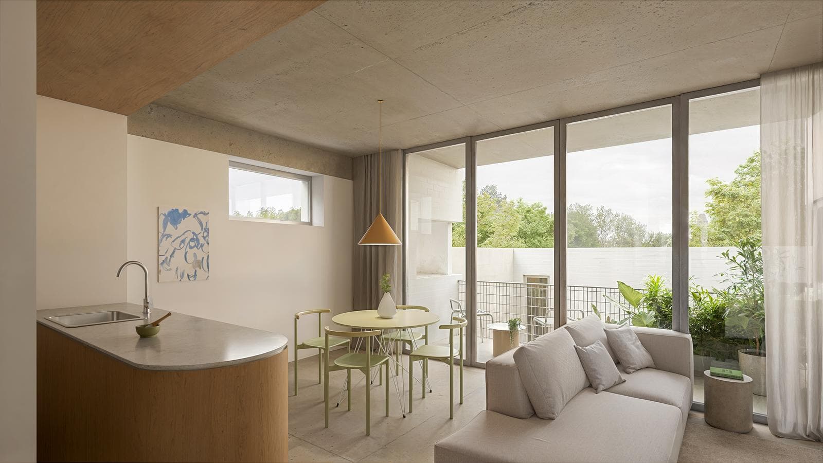 Departamento 1 dormitorio, financiacion, Pichincha - 1