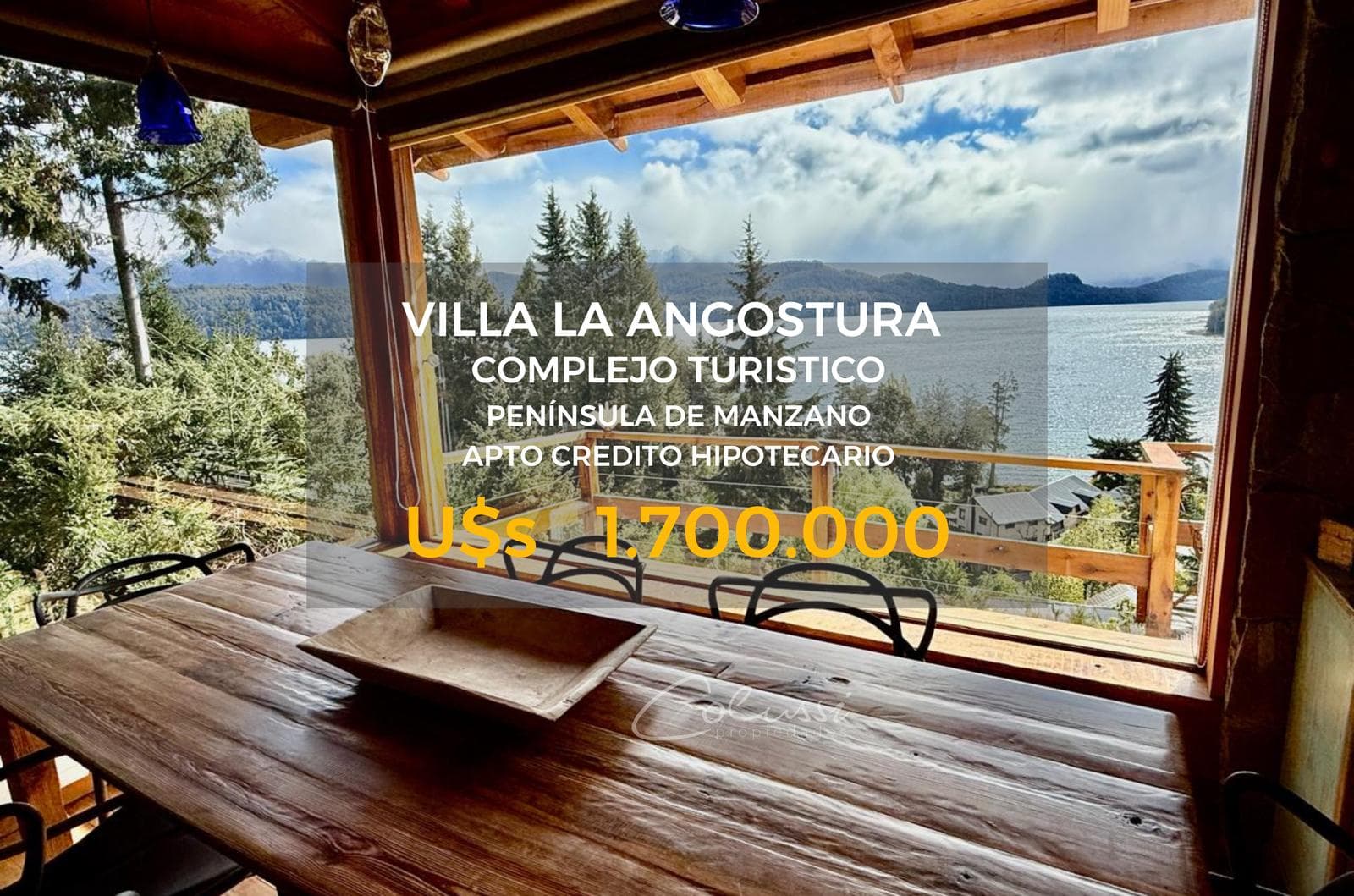 Hotel - Complejo Cabañas en Villa La Angostura OPERATIVO - 1