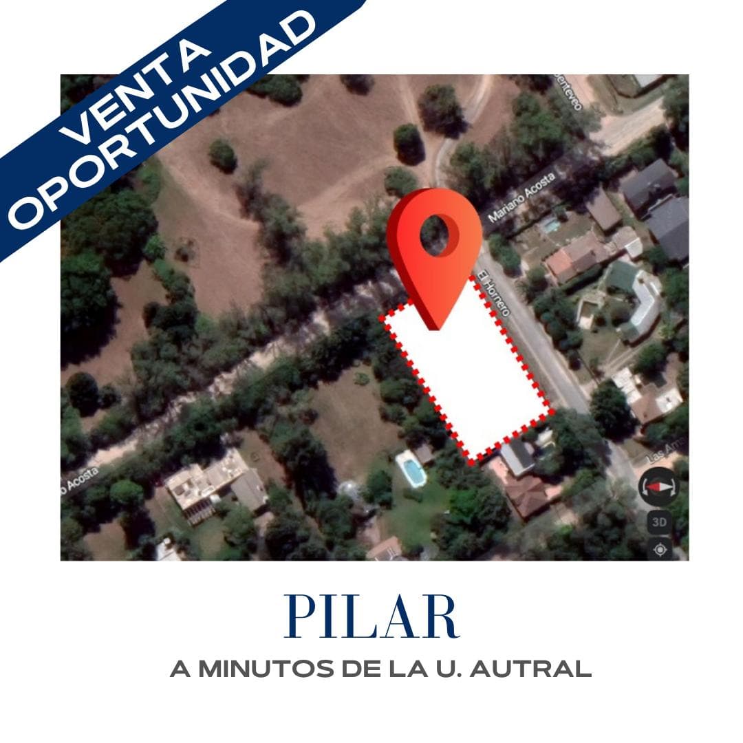 Quinta en venta en Pilar -oportunidad- a metros de U. Austral - 1