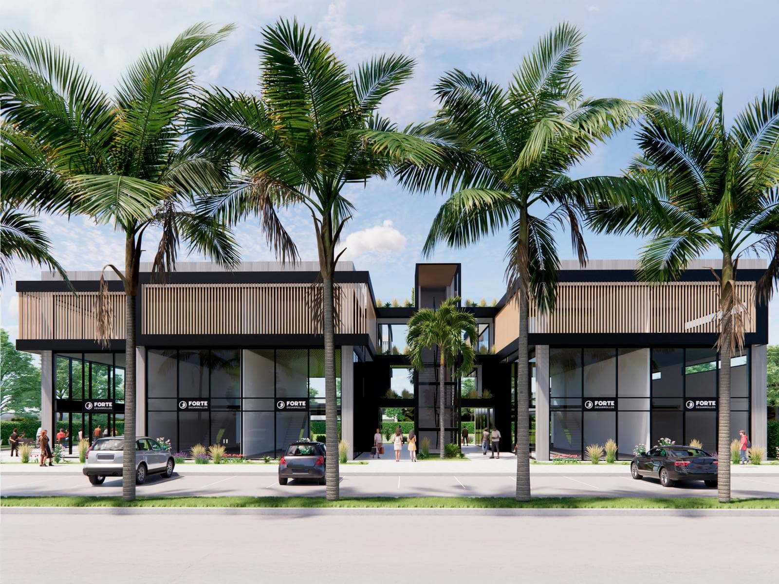 Oficina a estrenar sobre Av. Fuerza Aerea, frente San Marino - 1