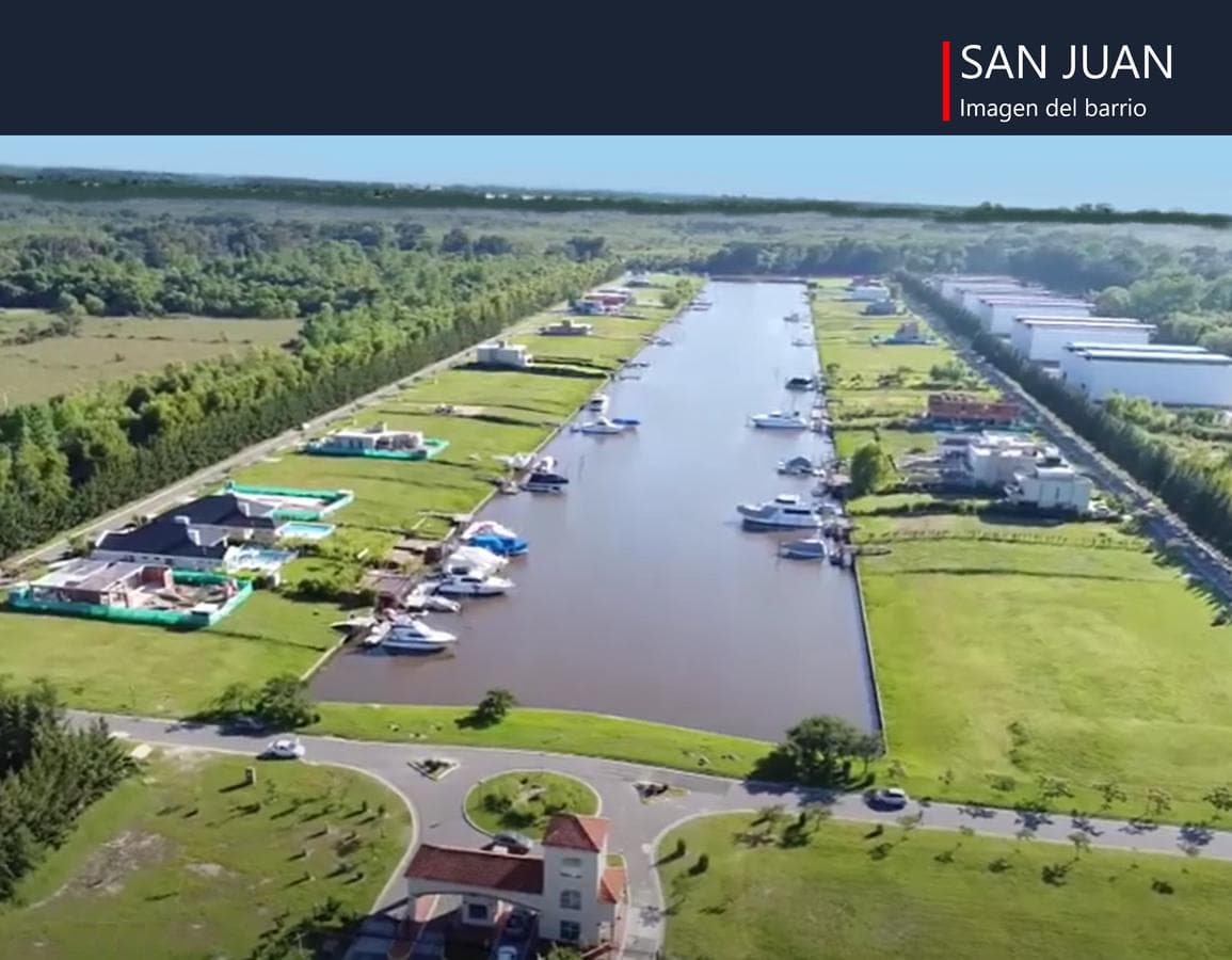 LOTE EN VENTA EN EL BARRIO SAN JUAN, VILLA NUEVA, TIGRE - 1