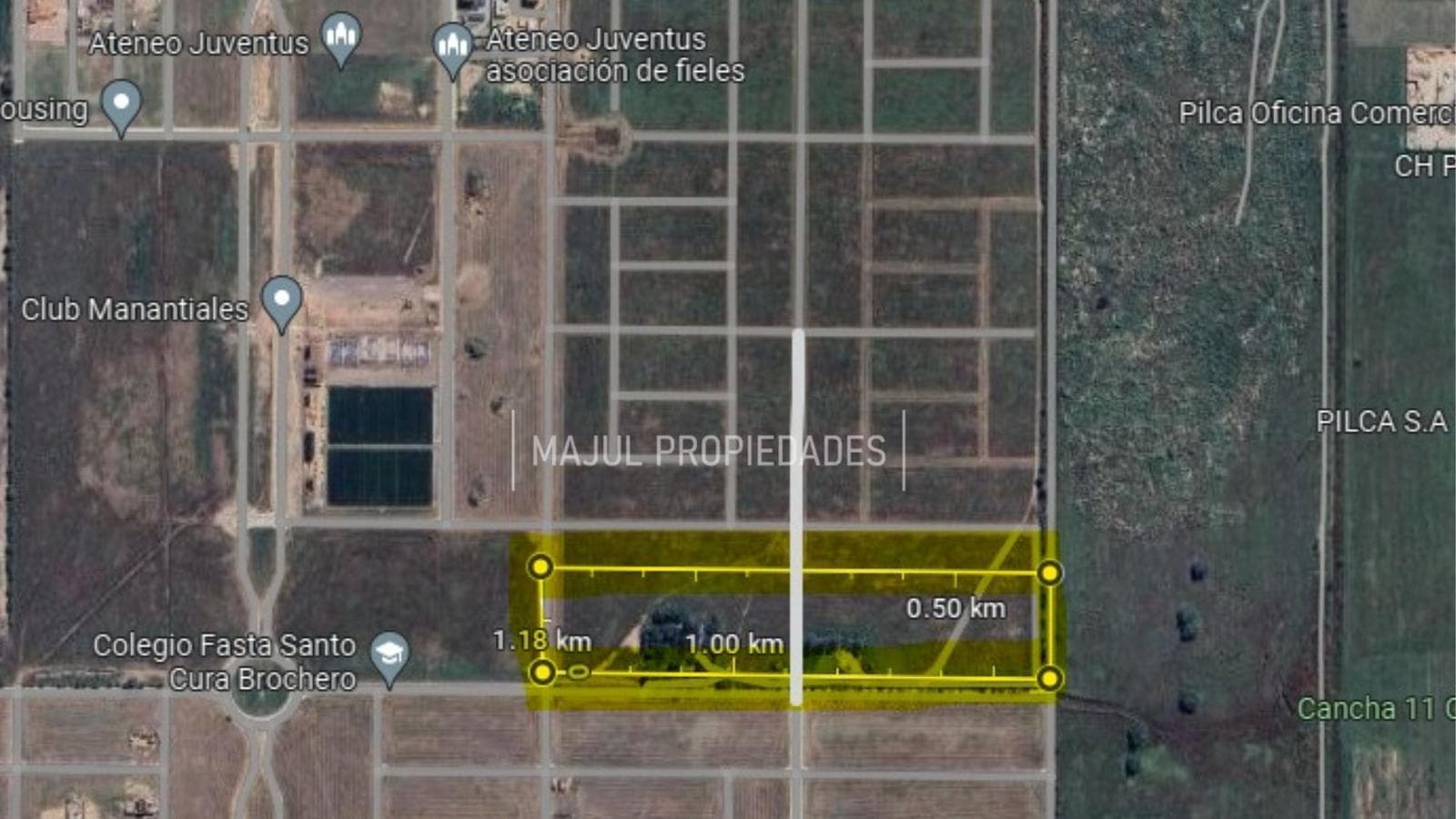 ALQUILER Terreno entre Cuestas de manantiales y Colegio Fasta - 2