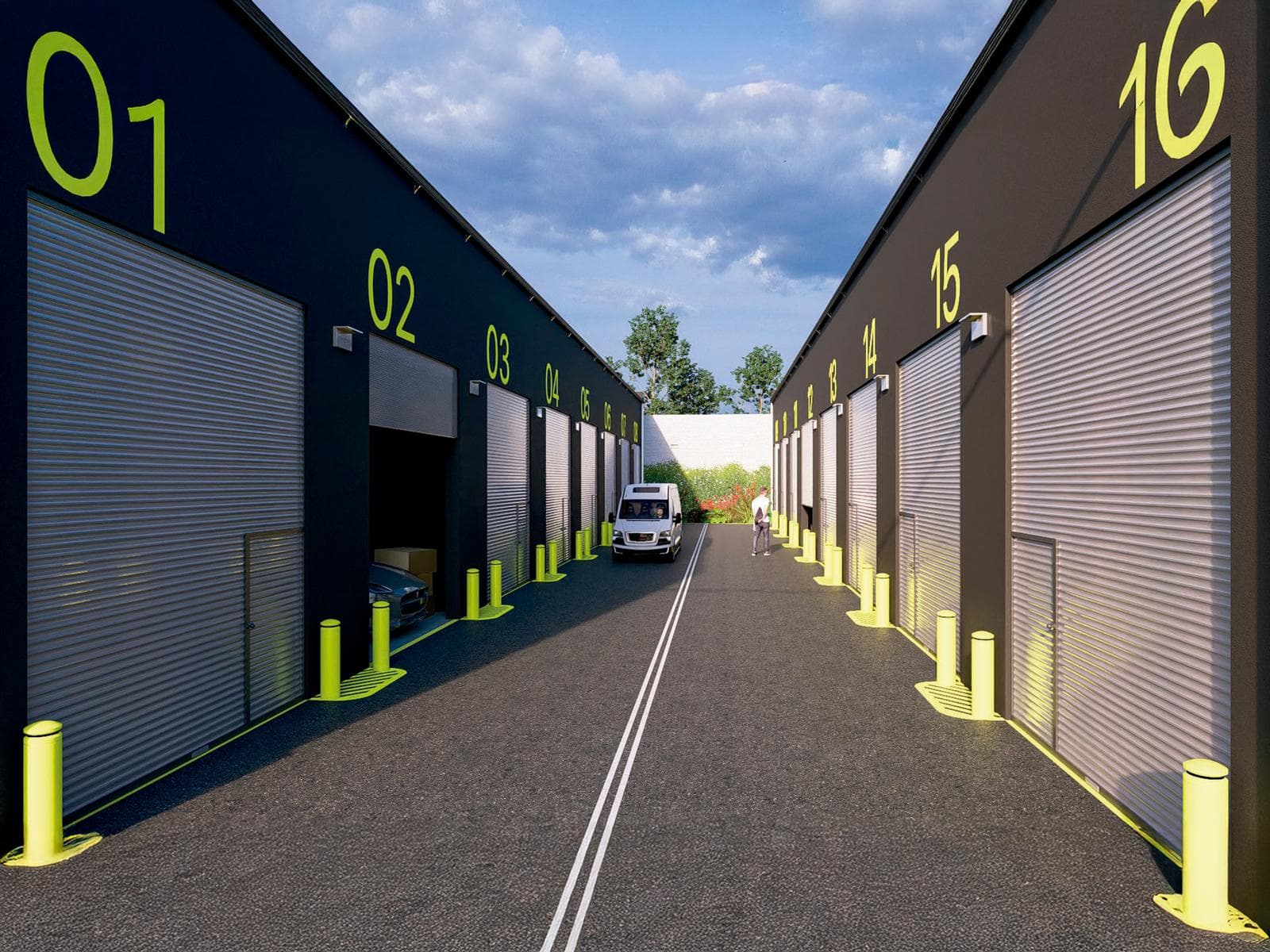 Store center con depósitos o galpones logísticos en Fisherton - 1