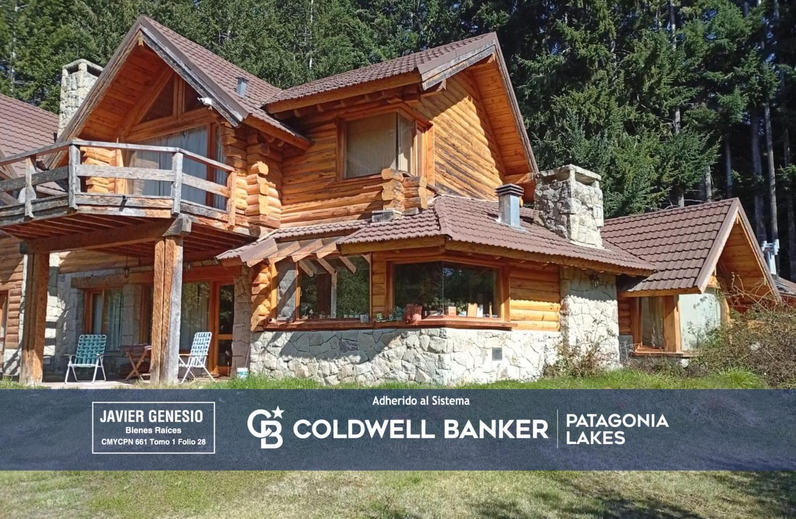 Venta Casa Premium 592M2 Lote 3000m2 Bahia Manzano Villa La Angostura - 1