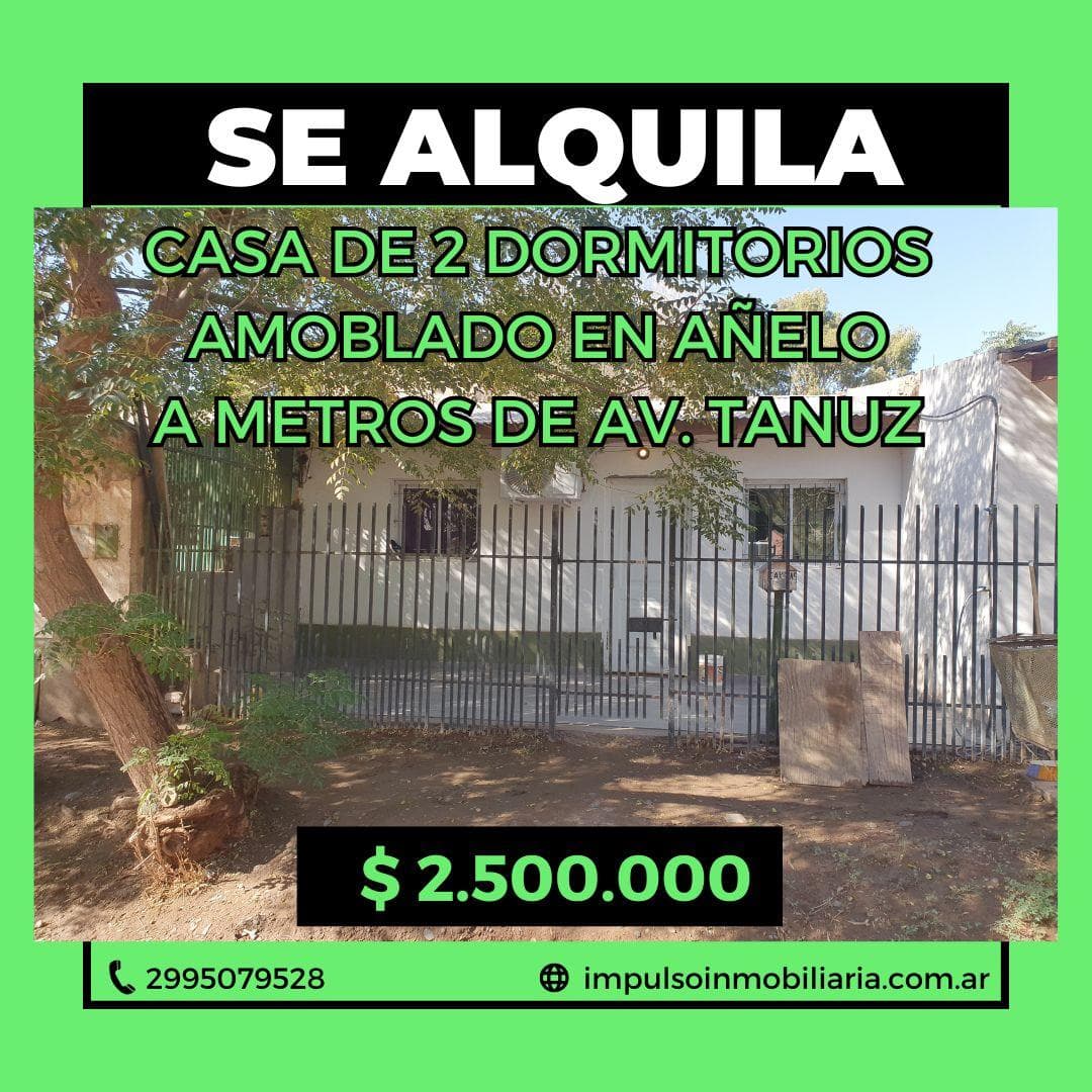 Alquiler Casa de 2 dormitorios amoblada en Añelo - 1