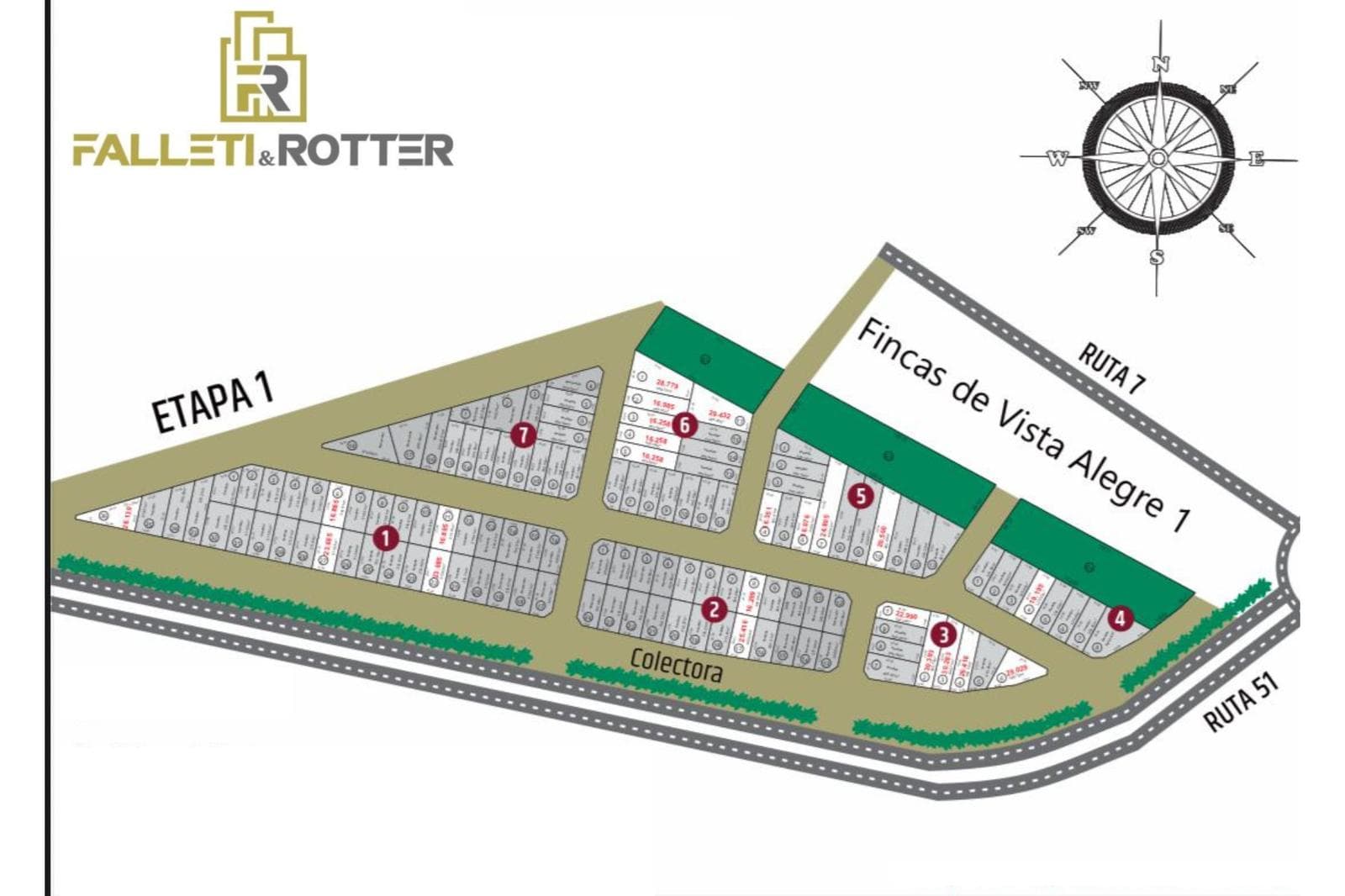VENTA - LOTES DESDE 300 M2 - C/SERVICIOS - FINANCIACION - VISTA ALEGRE - 2