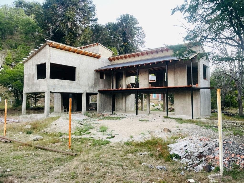 Cabaña A Terminar 40 Avance De Obra En Moquehue Villa Pehuenia Neuquen - 1