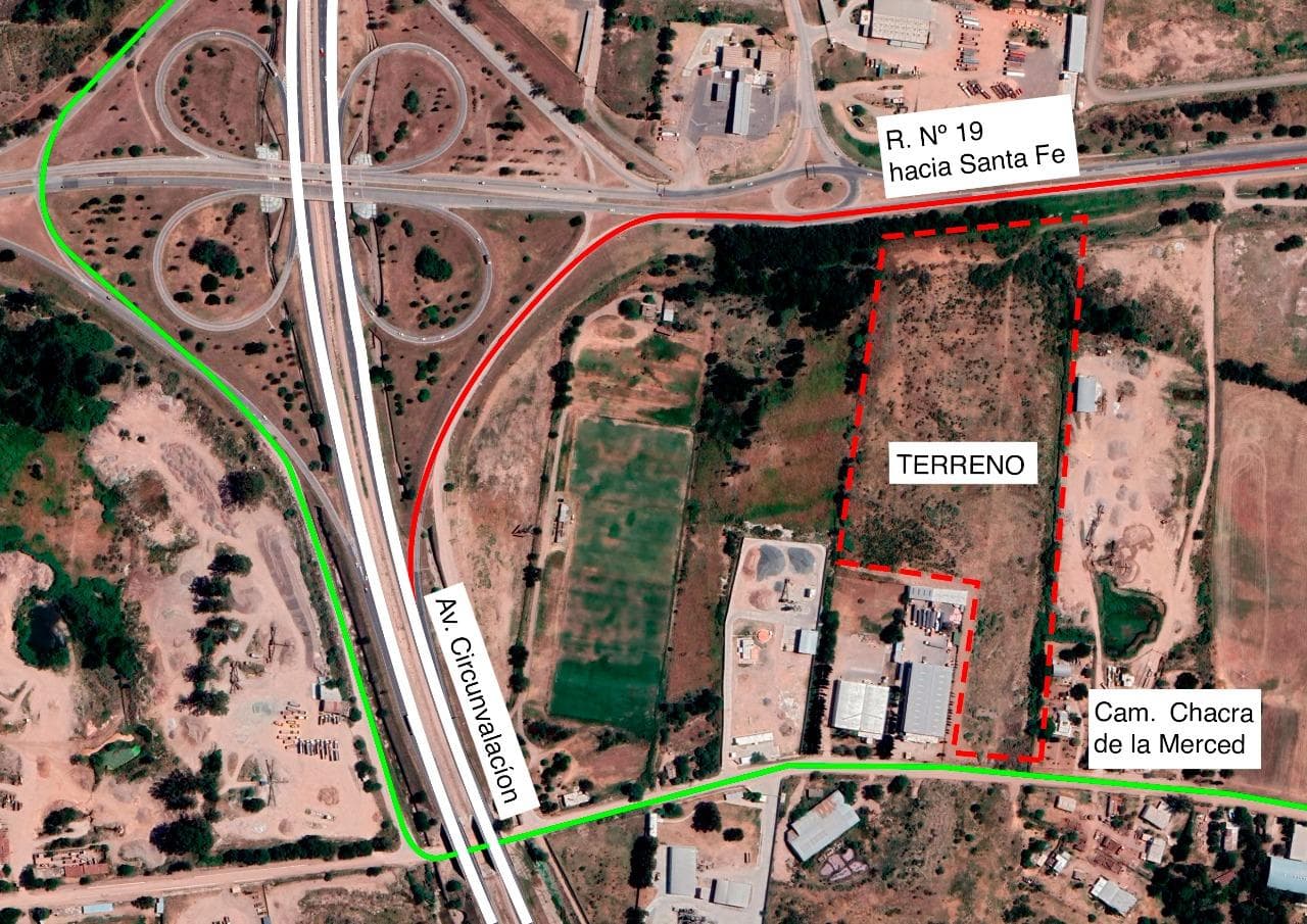 Terreno de 6 ha con frente sobre ruta 19 y al camino a Chacras de la Merced - 1