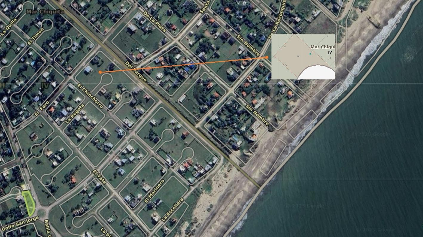 Terreno en venta en La Caleta de 427m2 - 1