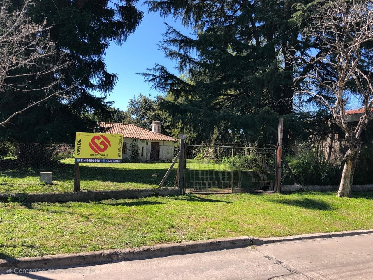 Quinta sobre 3 lotes de terreno con chalet y pileta grande - 1