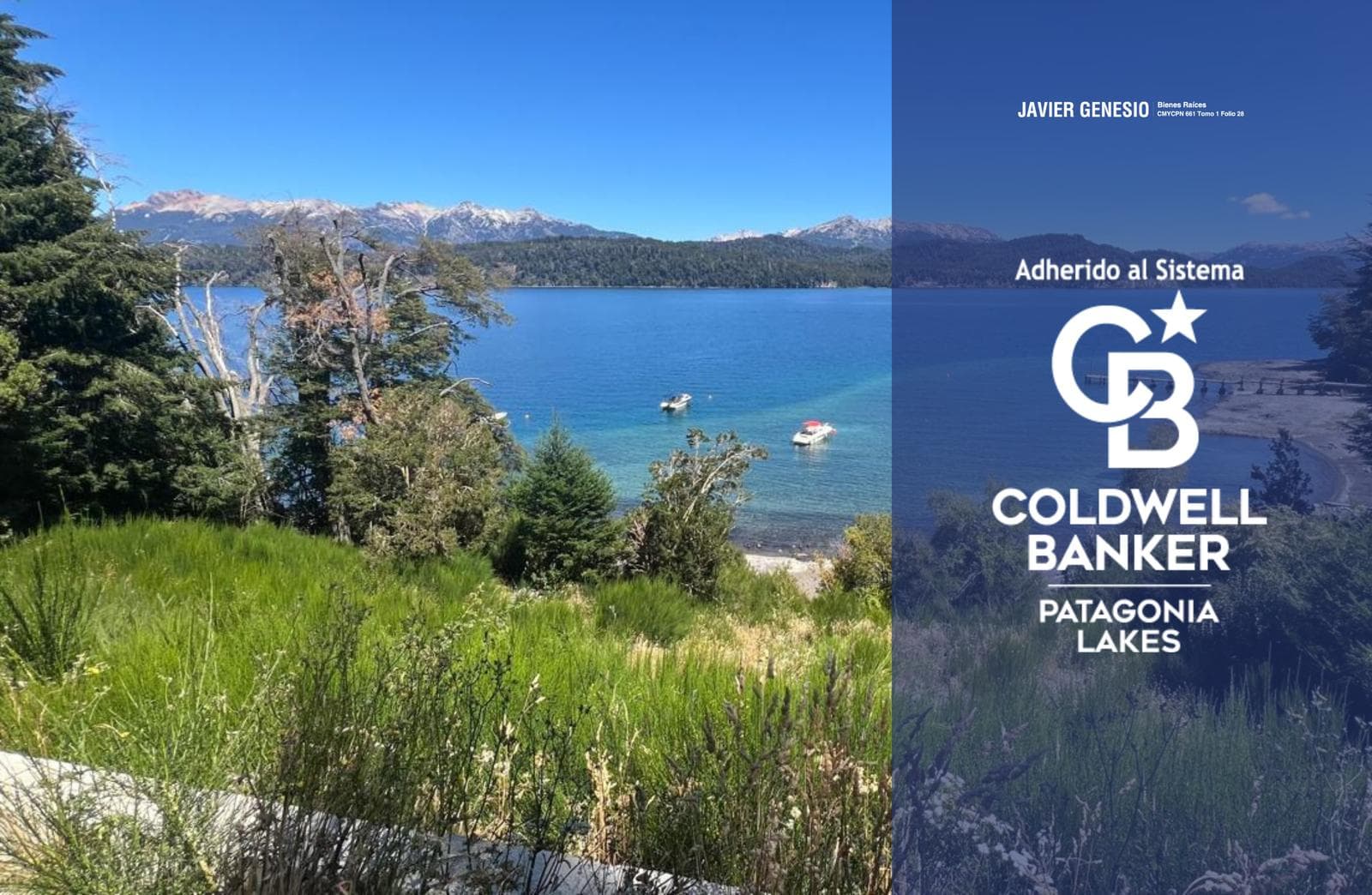 VENTA Dos Propiedades en Terreno/Lote 3236 mt2 Vista al Lago Puerto Manzano Villa La Angostura - 1