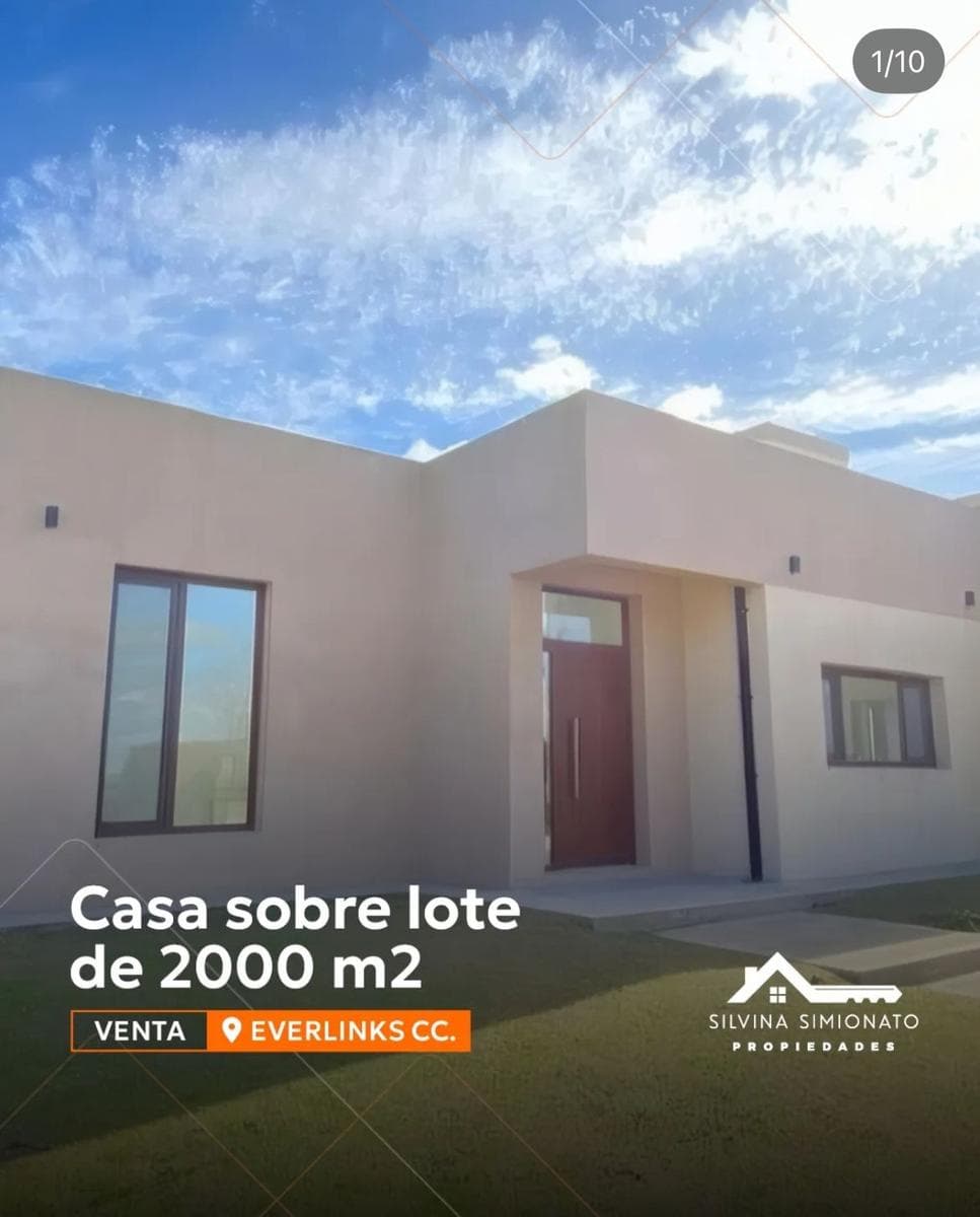 CASA EN VENTA EN EVERLINKS CLUB DE CAMPO Y GOLF - LUJAN - 1