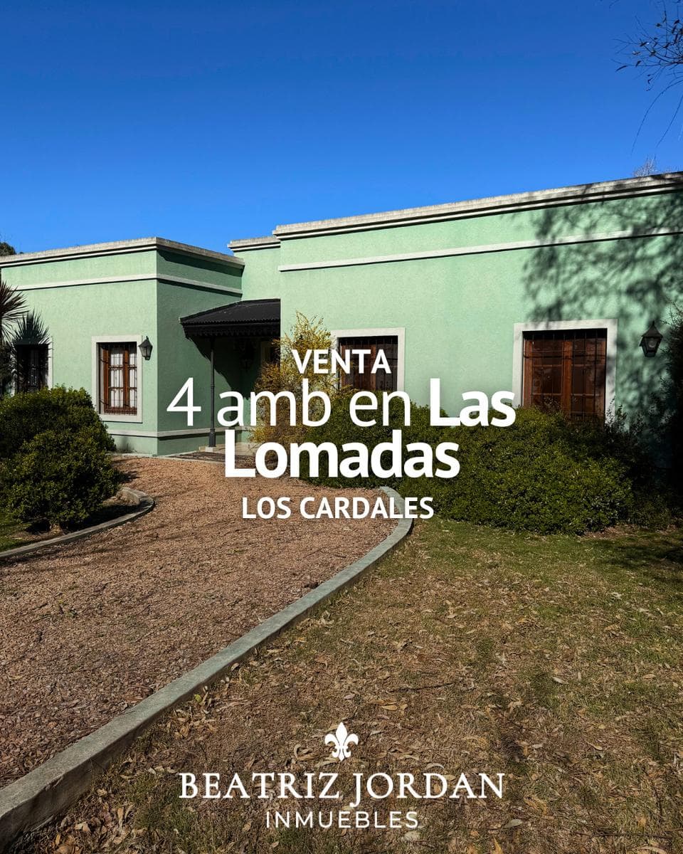 CASA 4 AMBIENTES EN VENTA, BARRIO LAS LOMADAS, LOS CARDALES - 1
