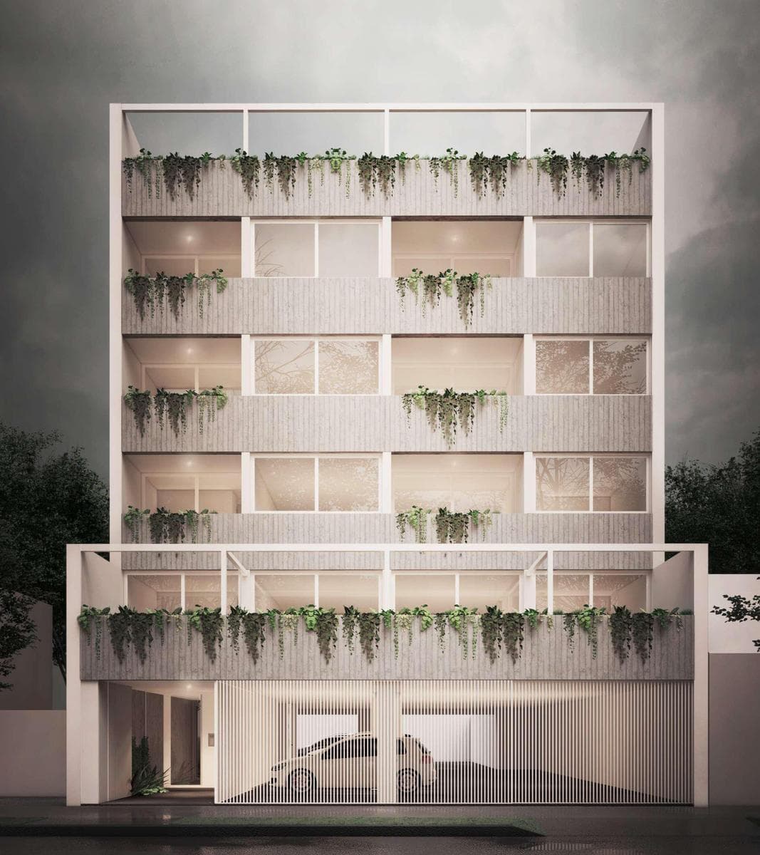 Departamentos y cocheras en venta en Fideicomiso 12 O. Barrio San Martín. - 1