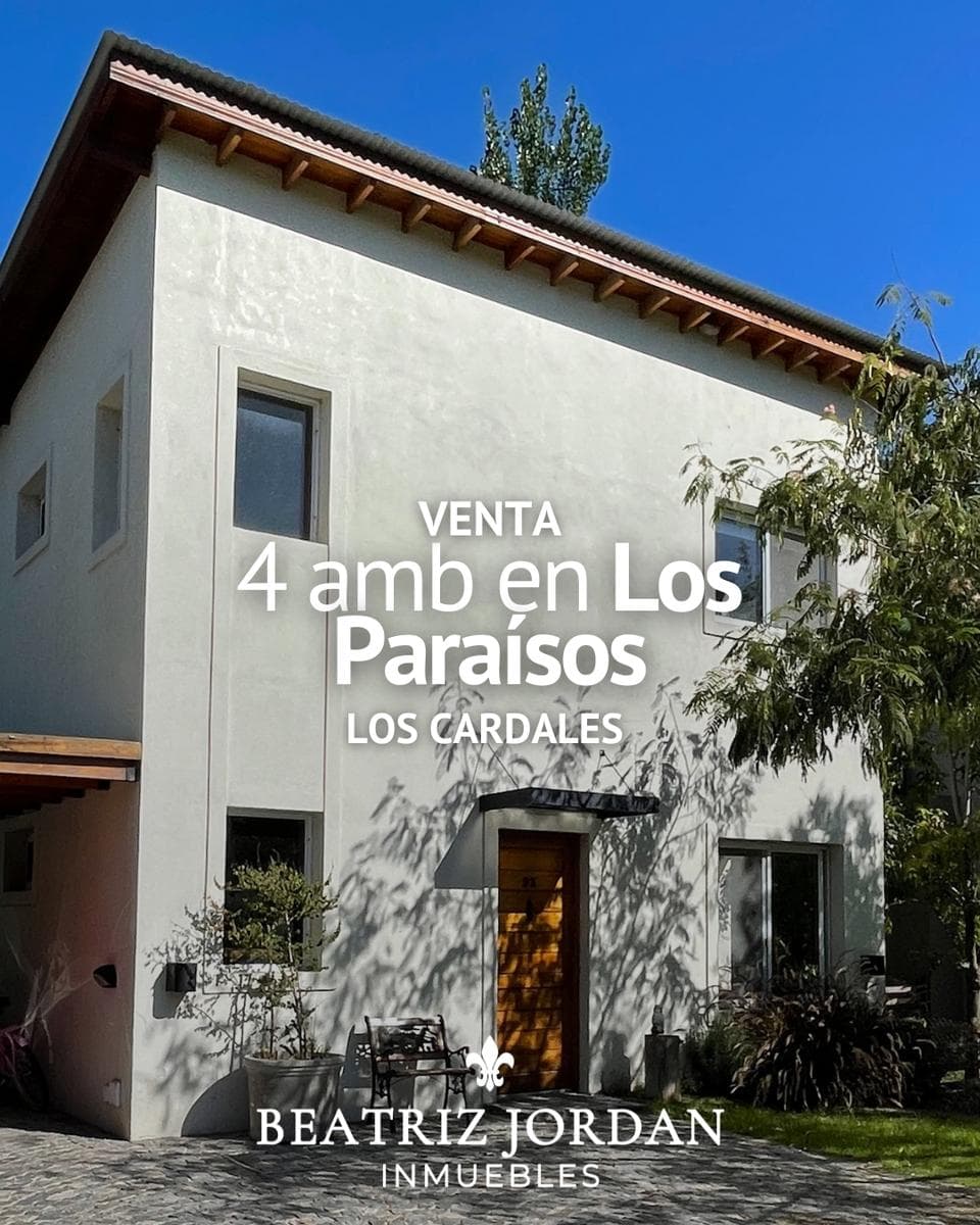 CASA 4 AMBIENTES EN VENTA, BARRIO LOS PARAISOS, LOS CARDALES - 1