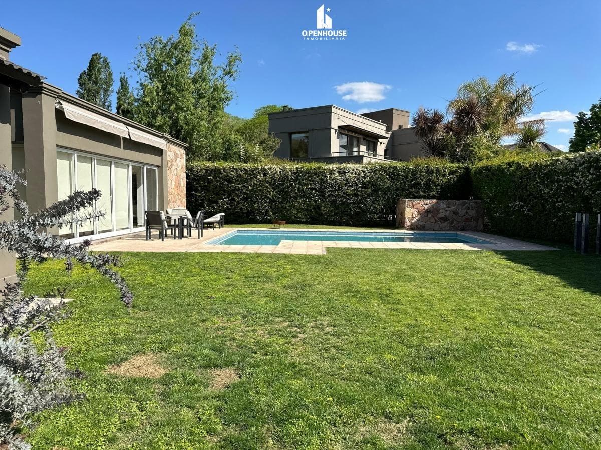 OPENHOUSE alquila flamante casa en Barrio privado El Remanso,Chacras de Coria. - 2