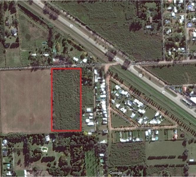 Terreno en venta para loteo en Ibarlucea. Zona Urbana - 1