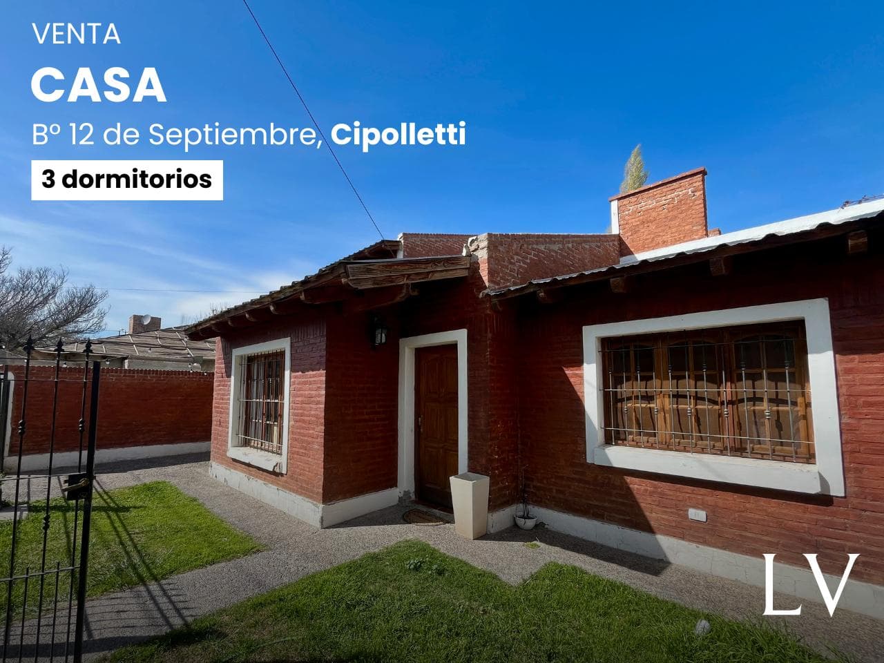 Casa en Venta 3 dormitorios, Juan José Paso 751, B° 12 De Septiembre, Cipolletti, Río Negro - 1