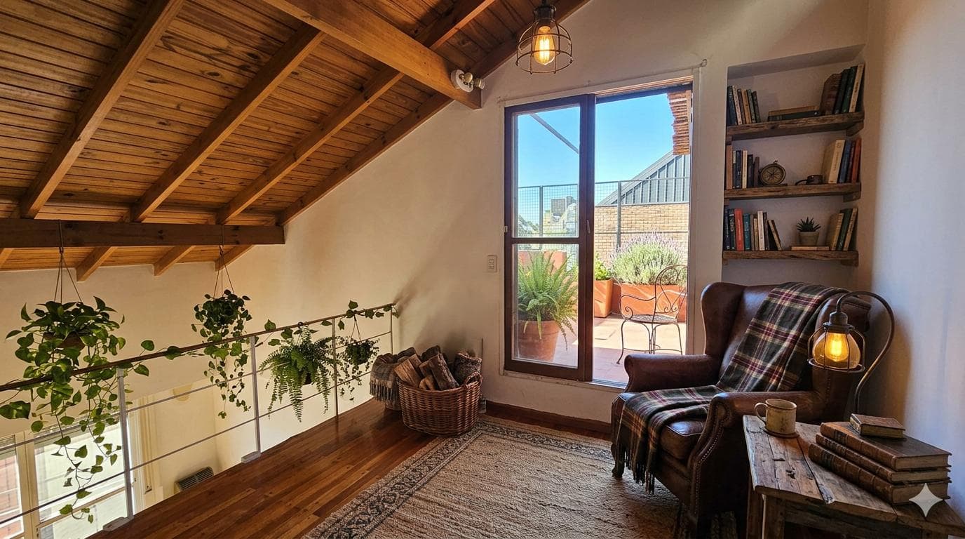 Departamento con terraza propia y cochera en San Isidro - 1